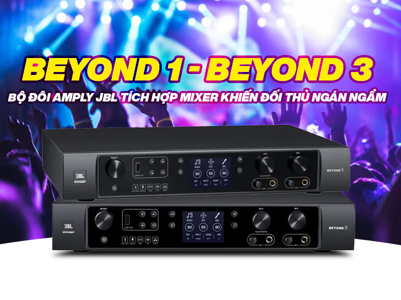 Bộ đ&ocirc;i amply karaoke JBL t&iacute;ch hợp Mixer mới 2022 khiến đối thủ ng&aacute;n ngẩm? 