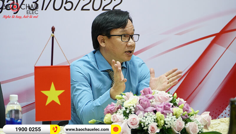 Lễ k&yacute; kết hợp t&aacute;c & ph&aacute;t triển giữa BMB Việt Nam v&agrave; Bảo Ch&acirc;u Elec năm 2022