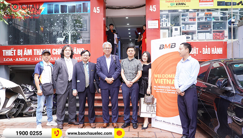 Lễ k&yacute; kết hợp t&aacute;c & ph&aacute;t triển giữa BMB Việt Nam v&agrave; Bảo Ch&acirc;u Elec năm 2022