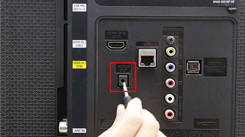 c&aacute;ch kết nối loa marshall với tivi