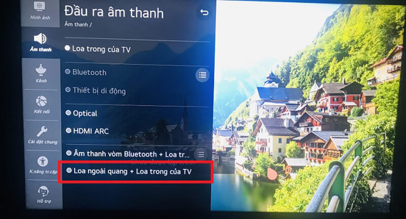 cách kết nối amply với tivi