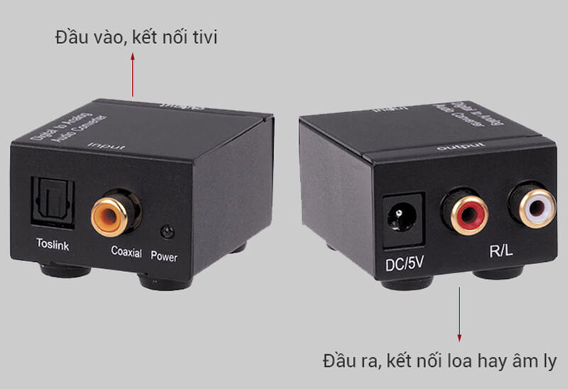 cách kết nối amply với tivi