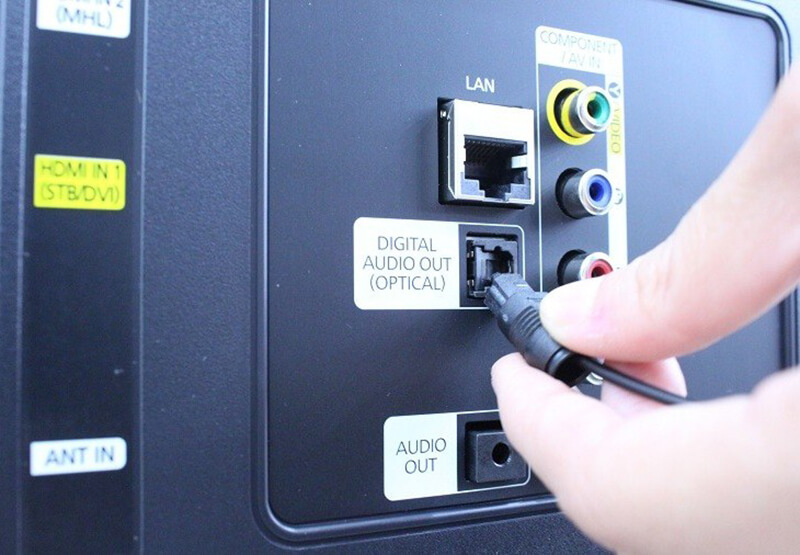 cách kết nối amply với tivi