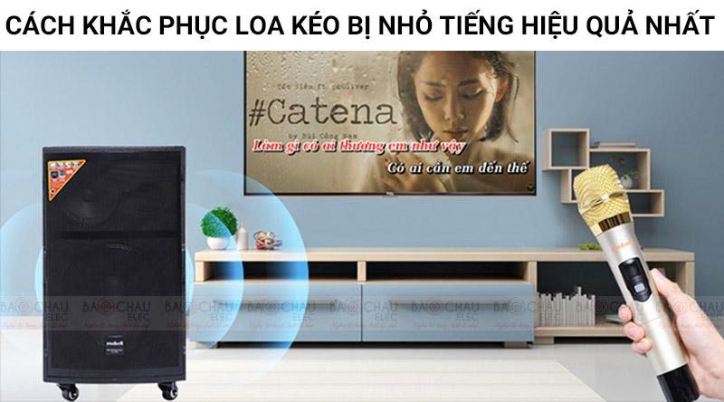 C&aacute;ch khắc phục loa k&eacute;o bị nhỏ tiếng hiệu quả nhất