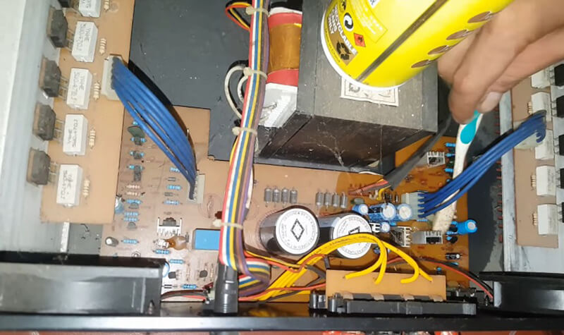 C&aacute;ch sửa amply bị mất tiếng, bị mất echo hiệu quả