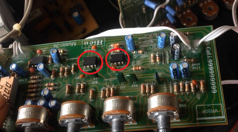 C&aacute;ch sửa amply bị mất tiếng, bị mất echo hiệu quả