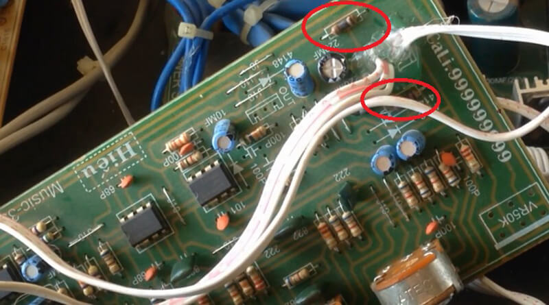 C&aacute;ch sửa amply bị mất tiếng, bị mất echo hiệu quả