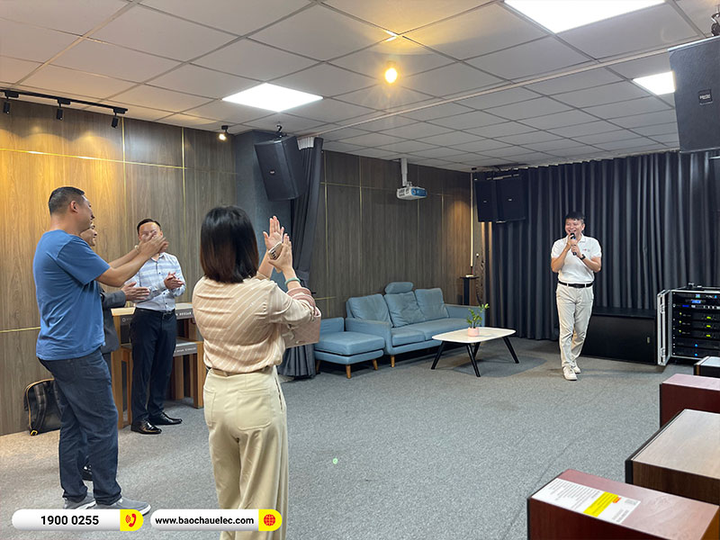 L&atilde;nh đạo Actpro Mr. Marco Zhow, Mrs. Aven Shen sang thăm v&agrave; l&agrave;m việc tại Bảo Ch&acirc;u Elec