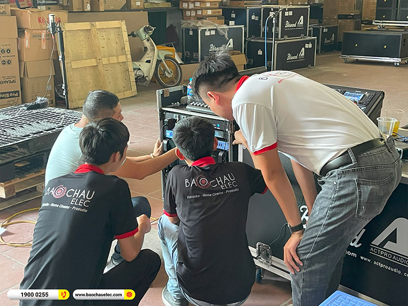 L&atilde;nh đạo Actpro Mr. Marco Zhow, Mrs. Aven Shen sang thăm v&agrave; l&agrave;m việc tại Bảo Ch&acirc;u Elec