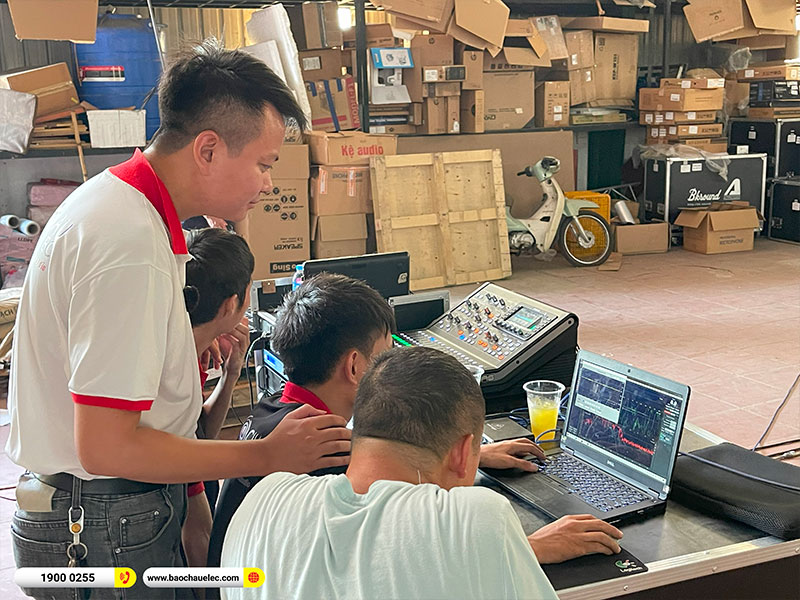 L&atilde;nh đạo Actpro Mr. Marco Zhow, Mrs. Aven Shen sang thăm v&agrave; l&agrave;m việc tại Bảo Ch&acirc;u Elec