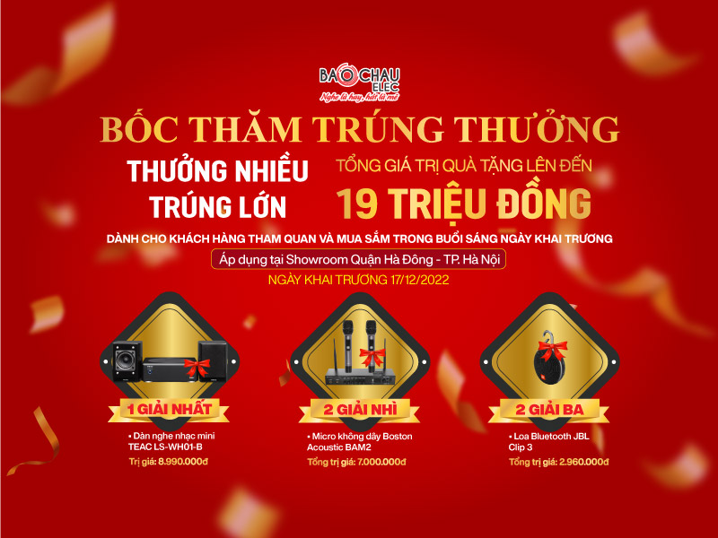 Chương tr&igrave;nh bốc thăm tr&uacute;ng thưởng
