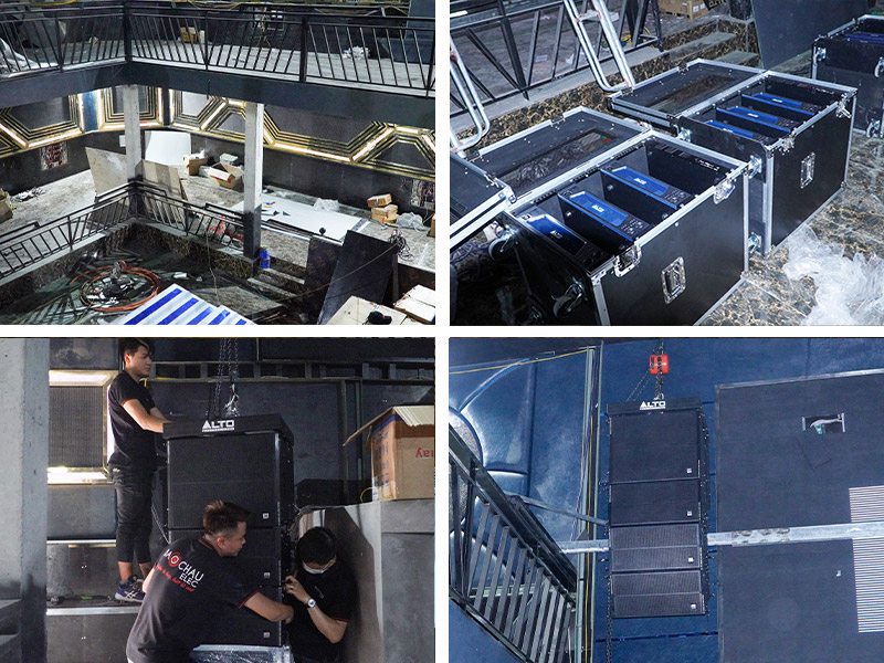 Một số công trình lắp đặt Loa Line Array