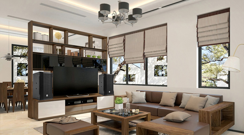 C&ocirc;ng tr&igrave;nh karaoke sử dụng loa RCF h9