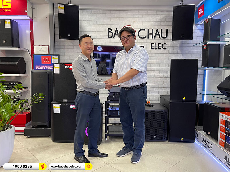 Đại diện Sony Nhật Bản v&agrave; nh&agrave; ph&acirc;n phối Sony tại Việt Nam sang thăm Bảo Ch&acirc;u Elec 