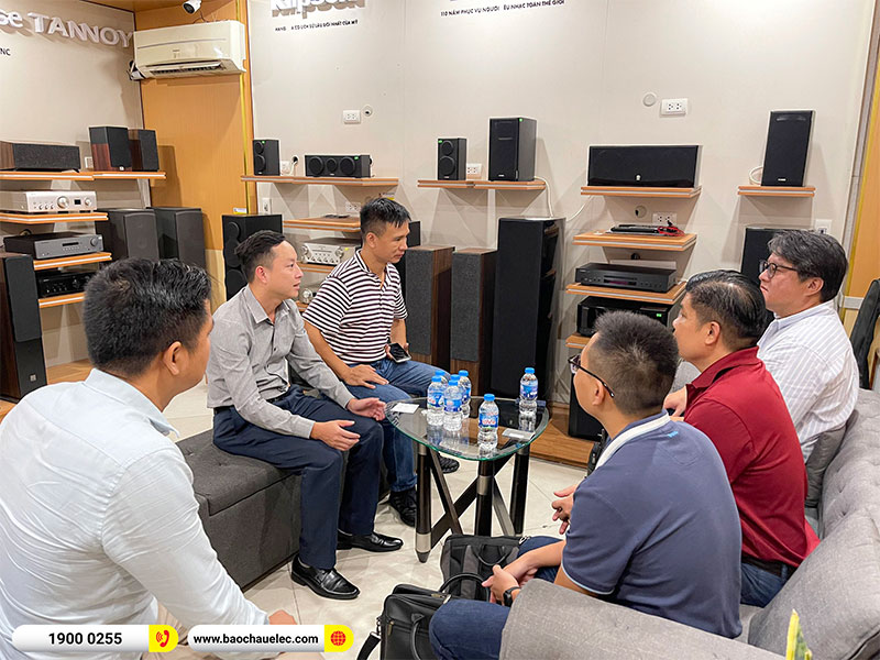 Đại diện Sony Nhật Bản v&agrave; nh&agrave; ph&acirc;n phối Sony tại Việt Nam sang thăm Bảo Ch&acirc;u Elec 