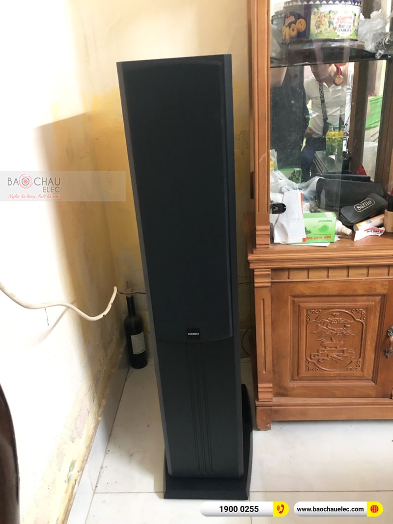 Lắp đặt dàn karaoke trị giá hơn 20 triệu cho anh Thịnh tại Hải Phòng (Paramax D88 Limited, BKSound DKA 8500)