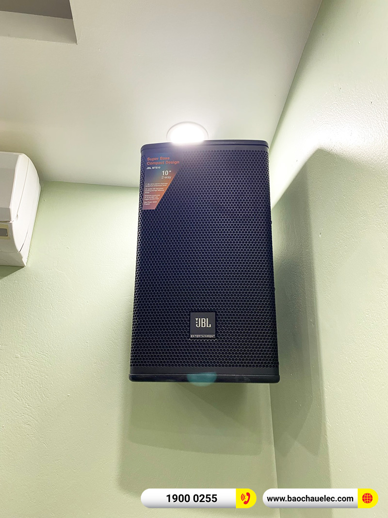 Lắp đặt d&agrave;n karaoke JBL hơn 40tr cho anh Trung tại H&agrave; Nội (JBL MTS10, CA-J604, BPR-8500) 