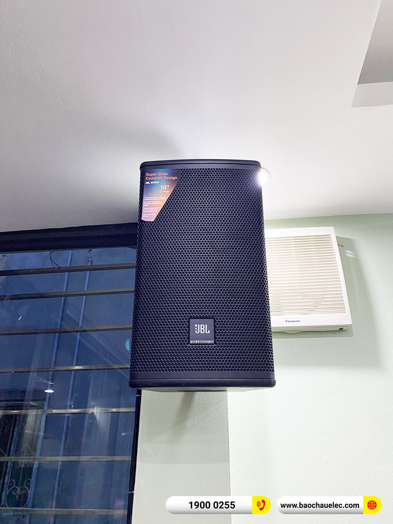 Lắp đặt d&agrave;n karaoke JBL hơn 40tr cho anh Trung tại H&agrave; Nội (JBL MTS10, CA-J604, BPR-8500) 
