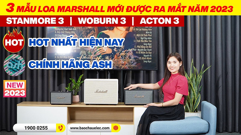 Đ&aacute;nh gi&aacute; nhanh Loa Marshall Woburn 3, Stanmore 3, Acton 3 Mới Nhất 2023