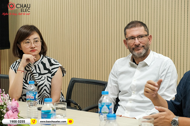 Giám đốc khu vực Châu Á Mr.Federico Lugli sang thăm và làm việc tại Bảo Châu Elec
