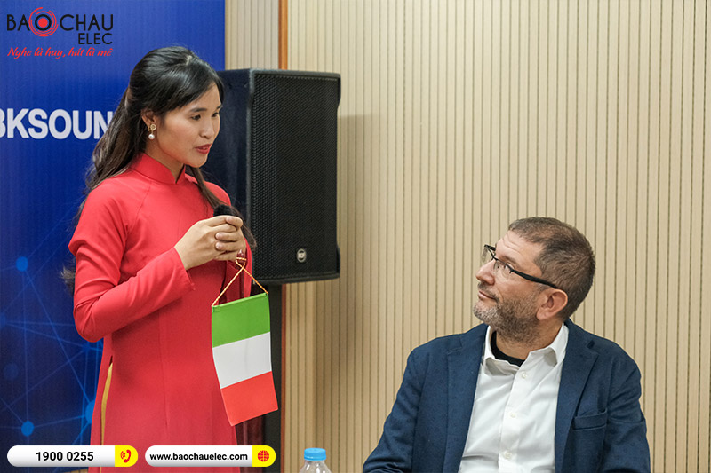 Giám đốc khu vực Châu Á Mr.Federico Lugli sang thăm và làm việc tại Bảo Châu Elec