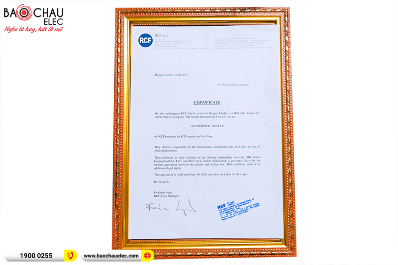 Giám đốc khu vực Châu Á Mr.Federico Lugli sang thăm và làm việc tại Bảo Châu Elec