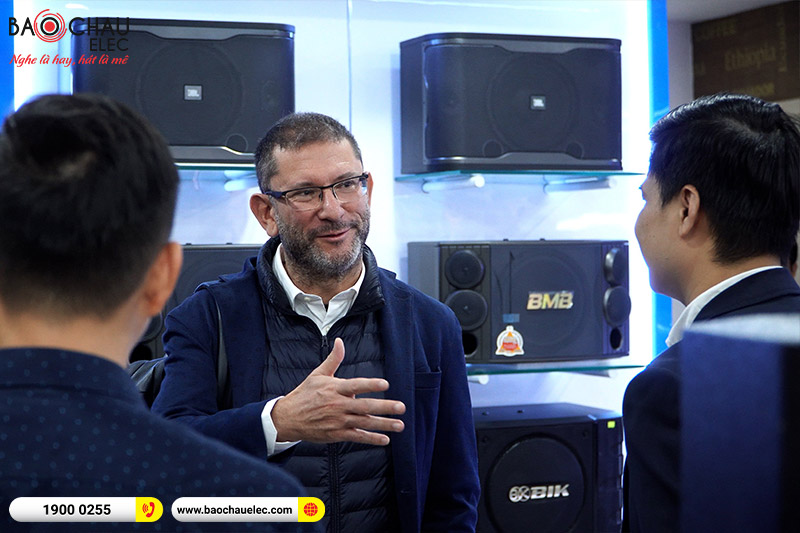 Giám đốc khu vực Châu Á Mr.Federico Lugli sang thăm và làm việc tại Bảo Châu Elec