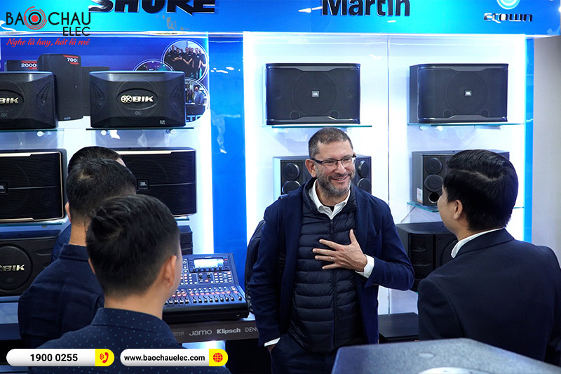 Giám đốc khu vực Châu Á Mr.Federico Lugli sang thăm và làm việc tại Bảo Châu Elec
