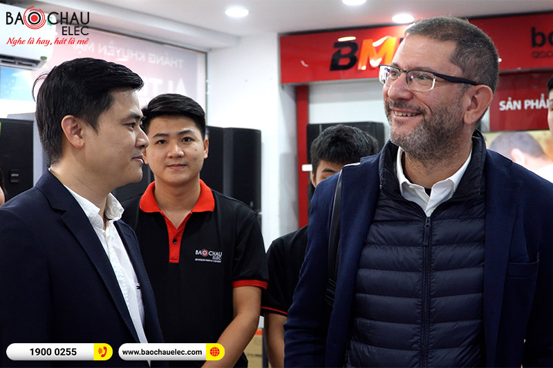 Giám đốc khu vực Châu Á Mr.Federico Lugli sang thăm và làm việc tại Bảo Châu Elec