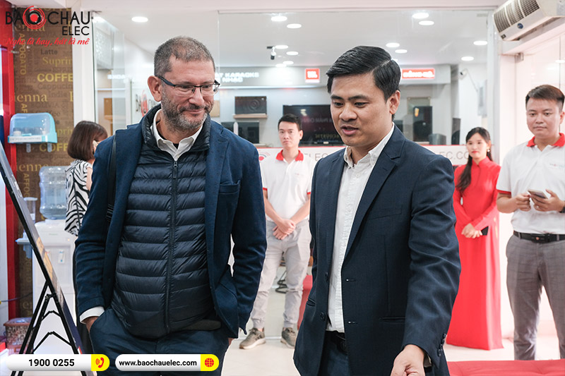 Giám đốc khu vực Châu Á Mr.Federico Lugli sang thăm và làm việc tại Bảo Châu Elec