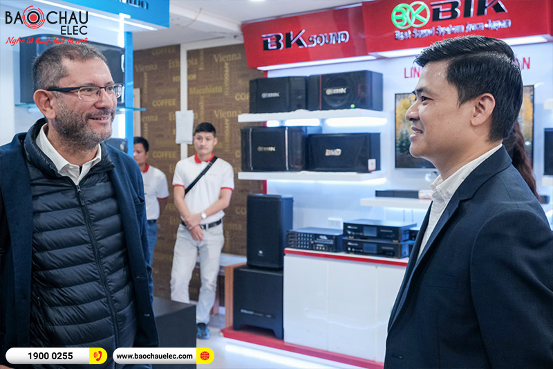 Giám đốc khu vực Châu Á Mr.Federico Lugli sang thăm và làm việc tại Bảo Châu Elec