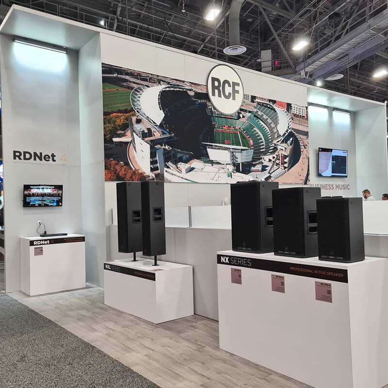 Hãy đến và tham quan RCF tại Infocomm 2022, ngày 8 đến ngày 10 tháng 6 năm 2022