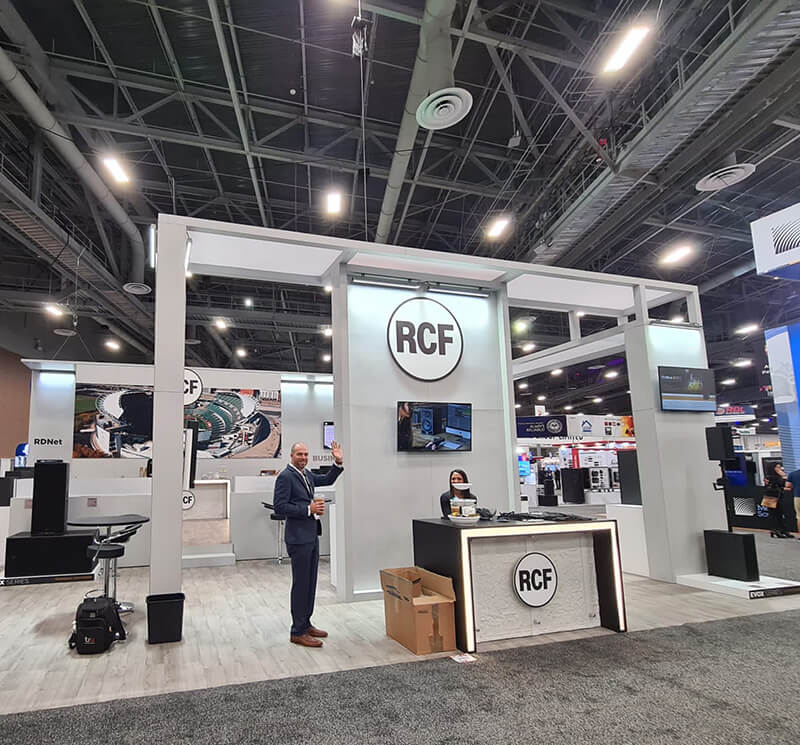 Hãy đến và tham quan RCF tại Infocomm 2022, ngày 8 đến ngày 10 tháng 6 năm 2022