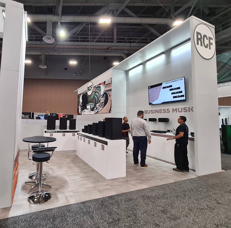 Hãy đến và tham quan RCF tại Infocomm 2022, ngày 8 đến ngày 10 tháng 6 năm 2022