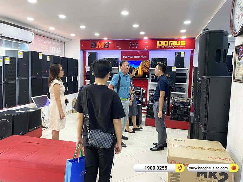 Đại diện Ho&agrave;ng Hải Audio sang thăm v&agrave; l&agrave;m việc tại Bảo Ch&acirc;u Elec