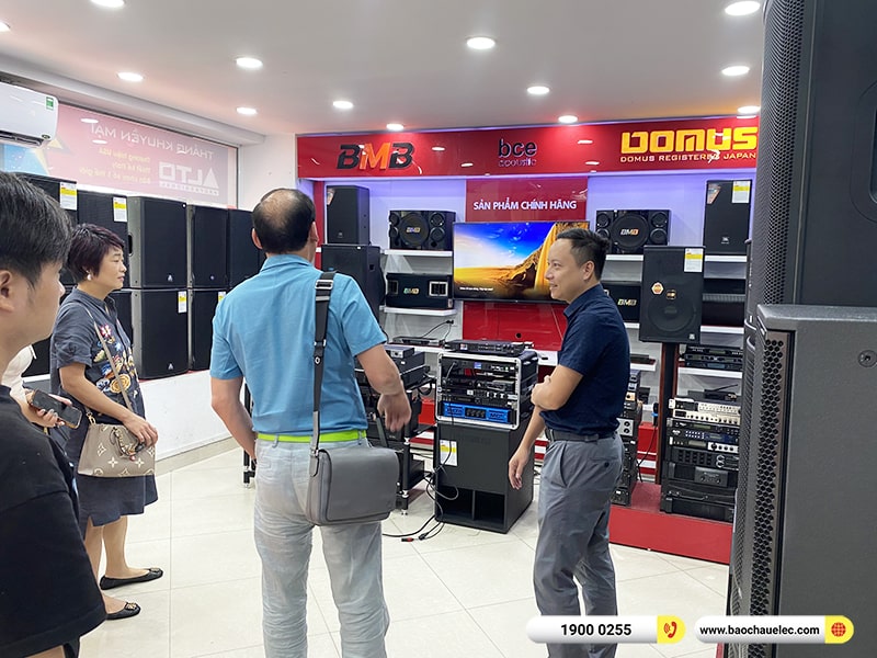 Đại diện Ho&agrave;ng Hải Audio sang thăm v&agrave; l&agrave;m việc tại Bảo Ch&acirc;u Elec