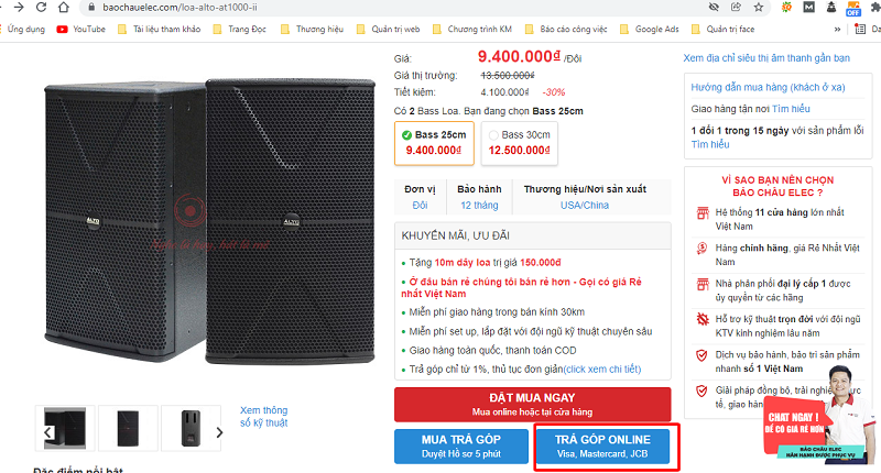 Hướng dẫn mua trả g&oacute;p