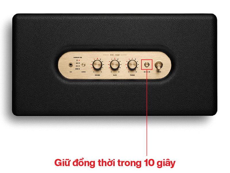 C&aacute;ch Reset loa marshall về mặc định cực dễ chỉ trong 1 ph&uacute;t 