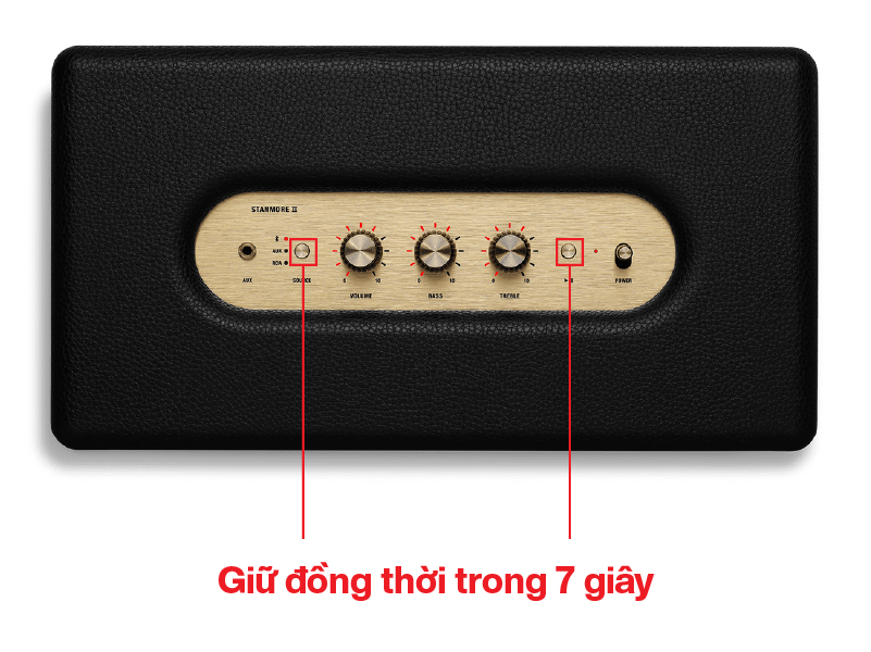 C&aacute;ch Reset loa marshall về mặc định cực dễ chỉ trong 1 ph&uacute;t 