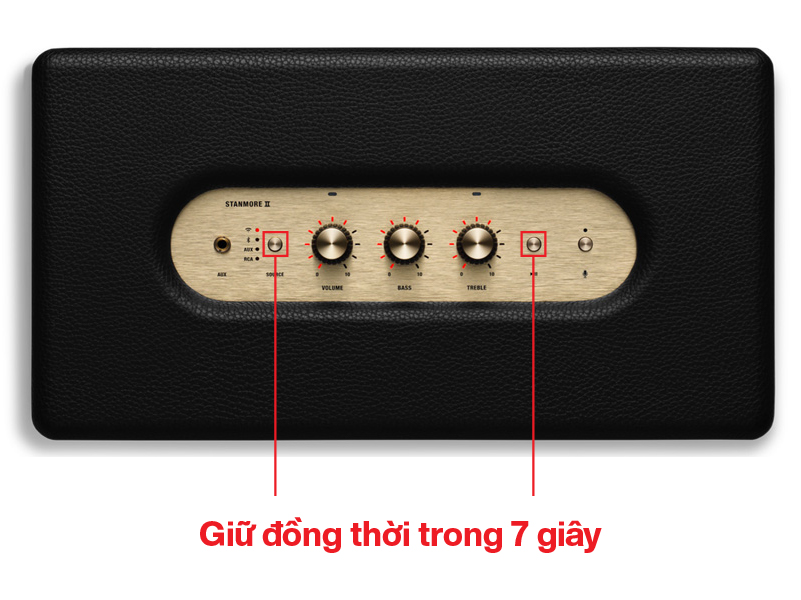 C&aacute;ch Reset loa marshall về mặc định cực dễ chỉ trong 1 ph&uacute;t 