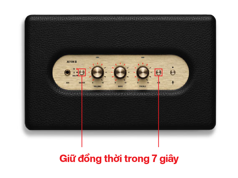 C&aacute;ch Reset loa marshall về mặc định cực dễ chỉ trong 1 ph&uacute;t 