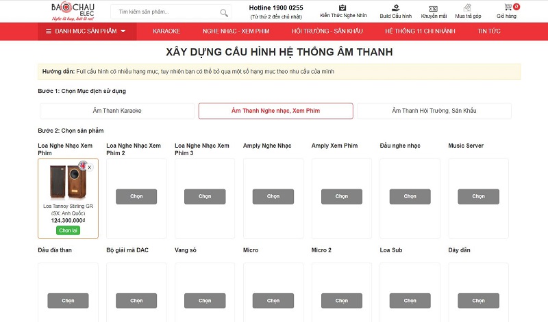 Hướng dẫn x&acirc;y dựng cấu h&igrave;nh &acirc;m thanh chi tiết cho kh&aacute;ch h&agrave;ng