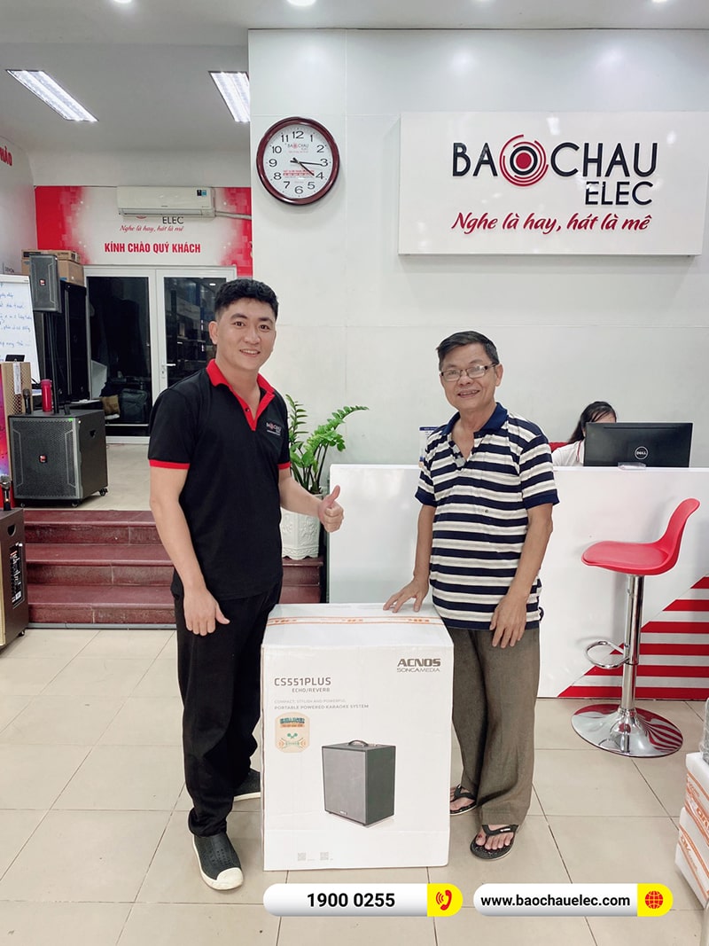 hình ảnh khách hàng mua loa bluetooth tại Bảo Châu Elec