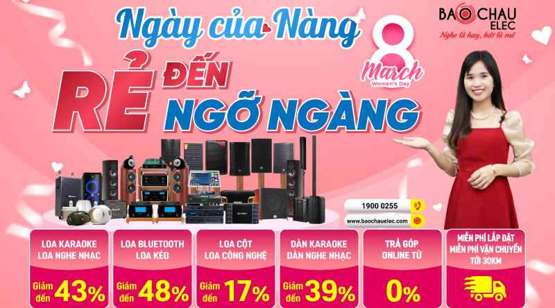 Si&ecirc;u sale 8/3: Ng&agrave;y của n&agrave;ng &ndash; Rẻ đến ngỡ ng&agrave;ng ng&agrave;y v&agrave;ng giảm gi&aacute; đến 50%