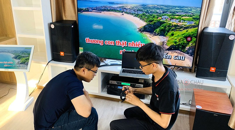 Hướng dẫn lắp đặt d&agrave;n &acirc;m thanh