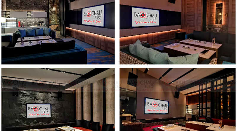 C&ocirc;ng tr&igrave;nh lắp đặt loa karaoke RFC cho ph&ograve;ng h&aacute;t kinh doanh h2