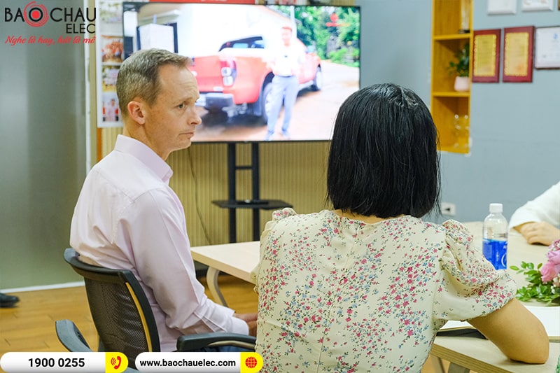 Giám Đốc Alto Professional khu vực Châu Á Thái Bình Dương Mr. Mark Spies sang thăm và làm việc tại Bảo Châu Elec