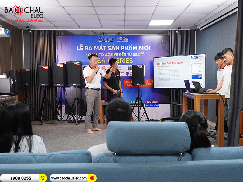 Lễ ra mắt v&agrave; Tranning giới thiệu sản phẩm mới LOA ALTO ACTIVE TS4