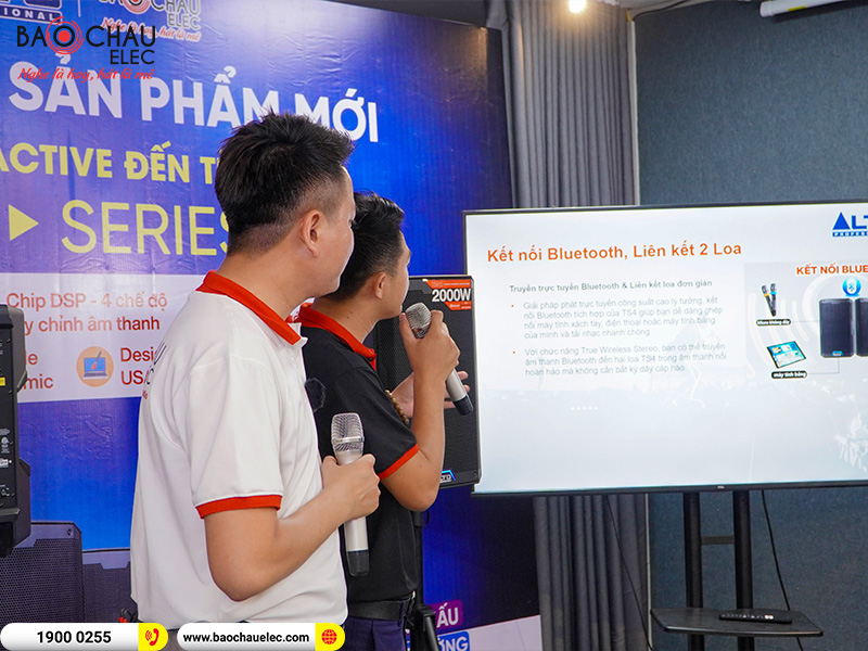 Lễ ra mắt v&agrave; Tranning giới thiệu sản phẩm mới LOA ALTO ACTIVE TS4