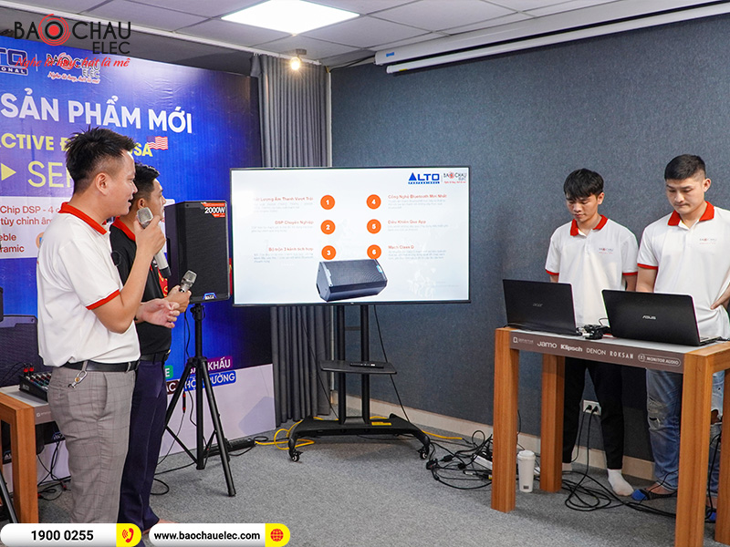 Lễ ra mắt v&agrave; Tranning giới thiệu sản phẩm mới LOA ALTO ACTIVE TS4